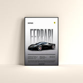 Ferrari LaFerrari – Hypercar Performance Poster